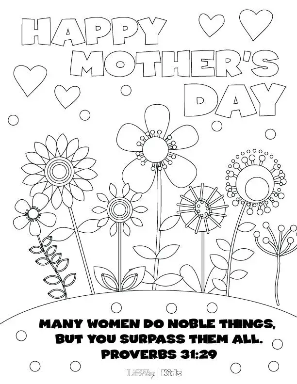 Christian Printable Shets For Mothers Day