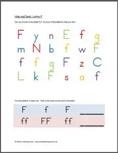 15 useful letter f worksheets for toddlers kitty baby love