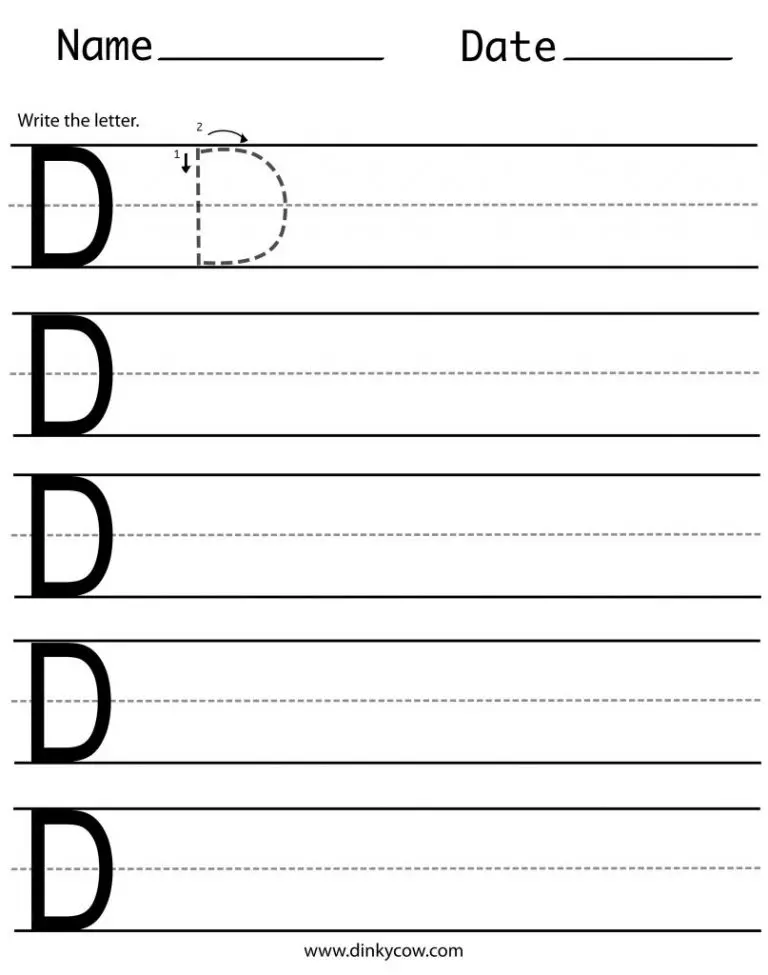 26 learner friendly letter d worksheets kittybabylovecom