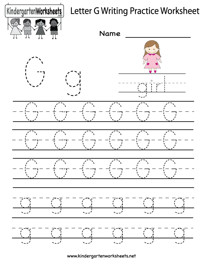 15 Exciting Letter G Worksheets For Kids Kitty Baby Love