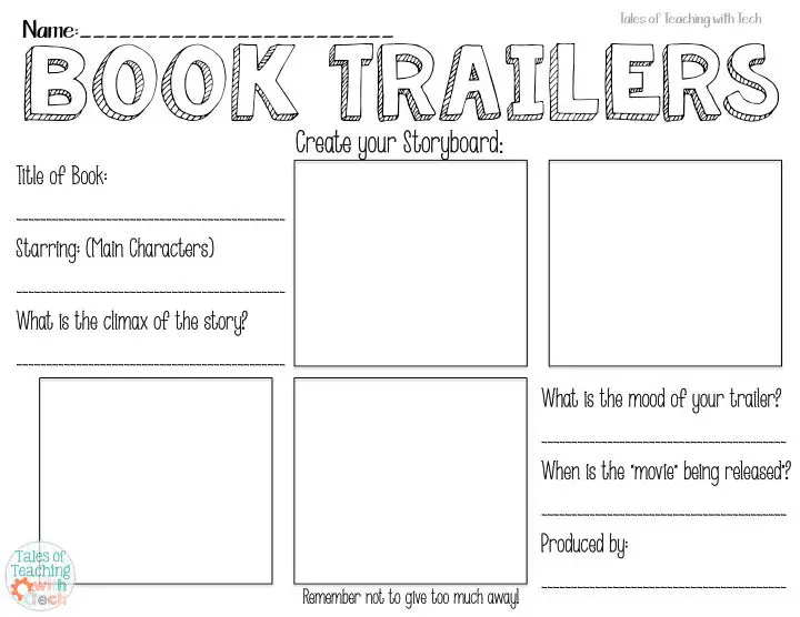 Book trailers English Book reviews and structure LibGuides at Al