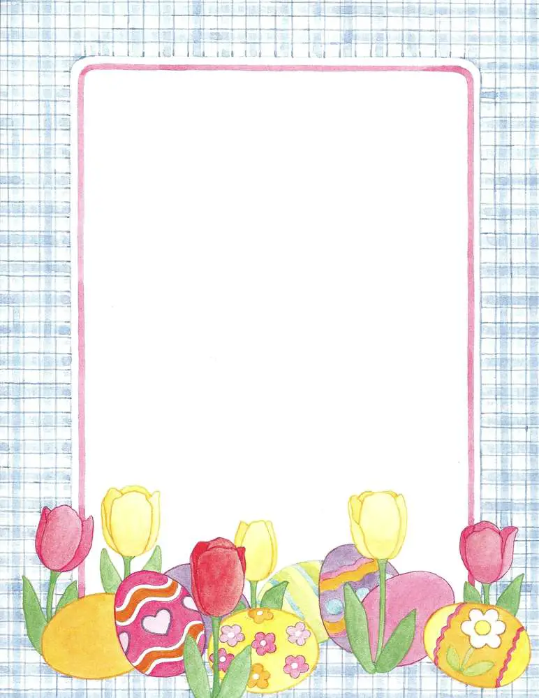 Printable Easter Bunny Letter Template Free