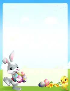 Easter Bunny Letter to Kids