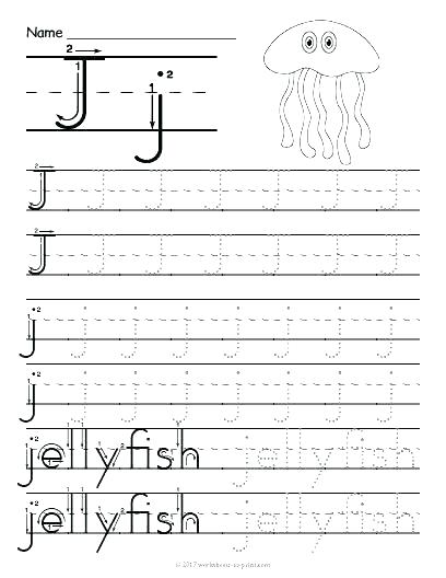 11 Letter J Worksheets For Kids Kitty Baby Love