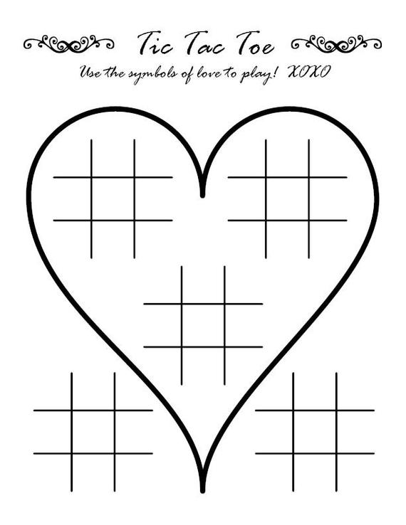 Printable Tic Tac Toe Sheets Printable Word Searches