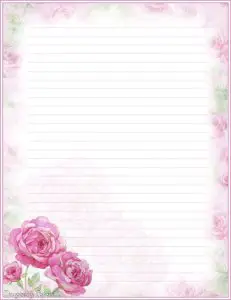 Letter Writing Paper Designs﻿