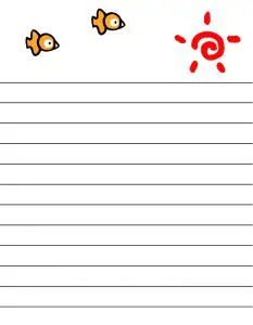 Letter Writing Paper Template﻿