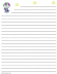 Letter Writing Paper for Kids﻿