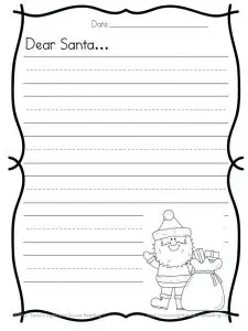 Paper to Write Letter to Santa﻿