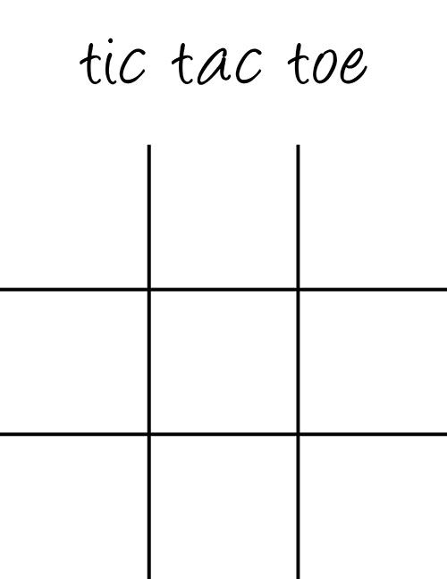 15 Enjoyable Tic Tac Toe Printables Kitty Baby Love