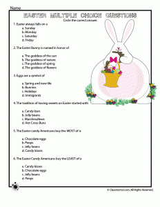 Easter Bunny Trivia