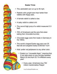 Easter Trivia Questions and Facts