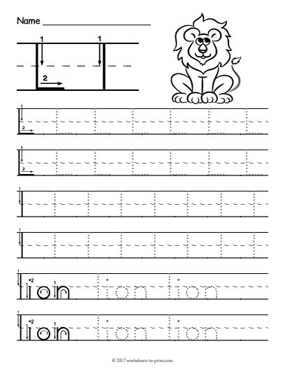 18 entertaining letter l worksheets for kids kitty baby love