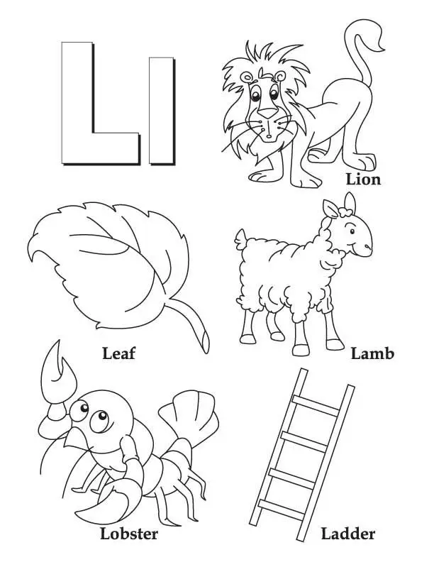 18 Entertaining Letter L Worksheets For Kids Kitty Baby Love