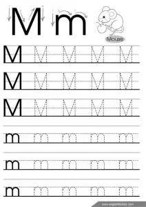 Letter M Worksheets