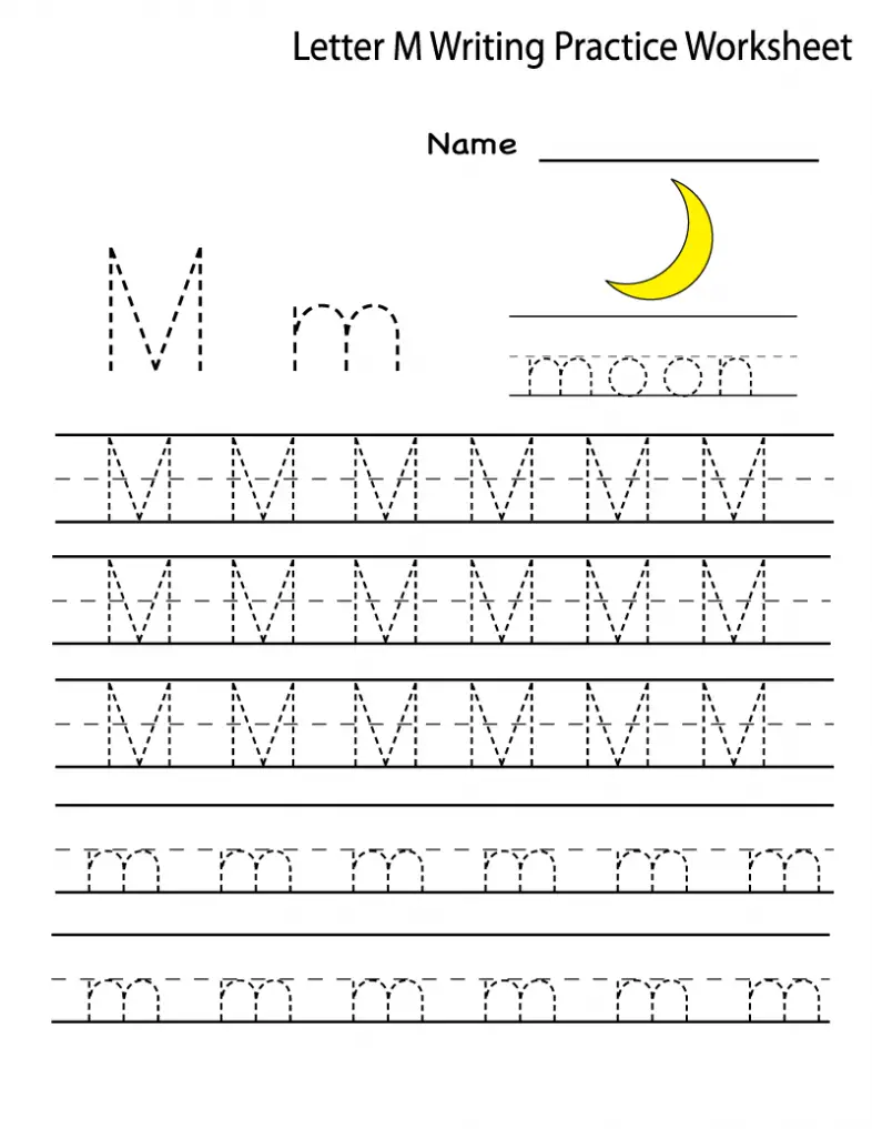 20 instructive letter m worksheets for toddlers kittybabylovecom