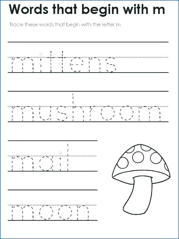 20 instructive letter m worksheets for toddlers