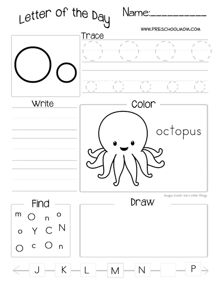 12 Captivating Letter O Worksheets Kitty Baby Love