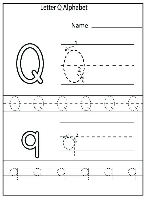 15 Educative Letter Q Worksheets - Kitty Baby Love