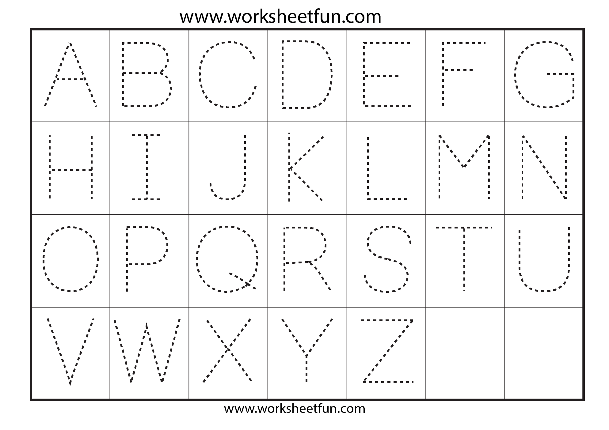 42 Educative Letter Tracing Worksheets - Kitty Baby Love