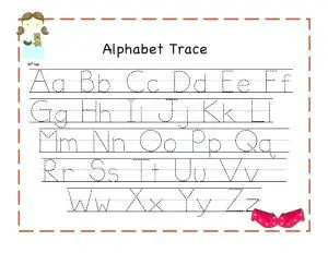 Tracing Letters for Kids