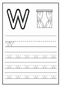 Free Printable Letter W Worksheets