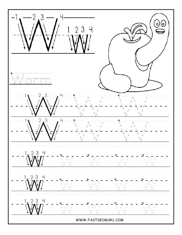 13 Awesome Letter W Worksheets For You Kitty Baby Love