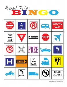 Car Bingo For Kids