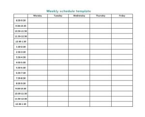 Free Personal Appointment Calendar