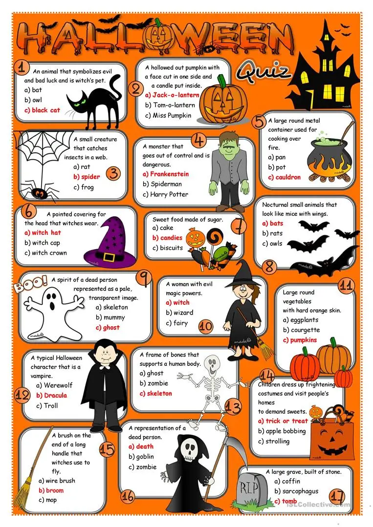 Halloween Trivia Questions And Answers Uk Quiz Questions And Answers