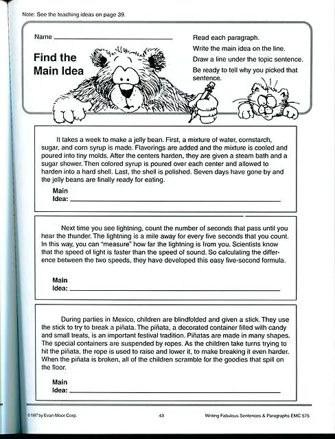 29-comprehensive-main-idea-worksheets-kitty-baby-love