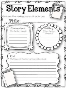 Main Idea First Grade Worksheets