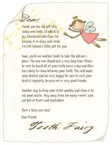 Tooth Fairy Letter Games for Kids to Children Free