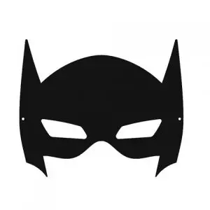 Batman Mask Template Printable Free