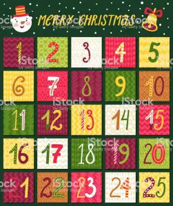 Christmas Countdown Calendar for Adults