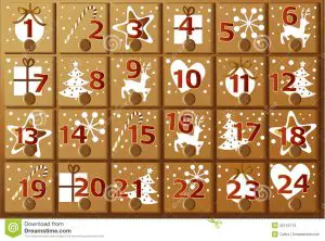 December Countdown to Christmas Calendar