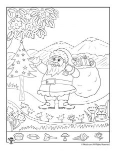 Free Printable Christmas Hidden Pictures for Adults