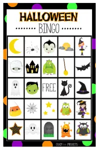 Halloween Bingo Games