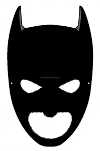 Printable Batman Mask for Halloween