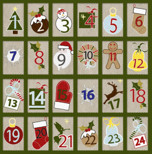 Printable Countdown Calendar for Christmas