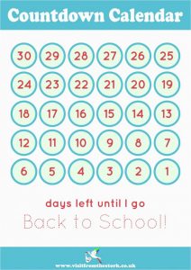 Vacation Countdown Calendar