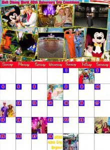 Vacation Countdown Calendar Template