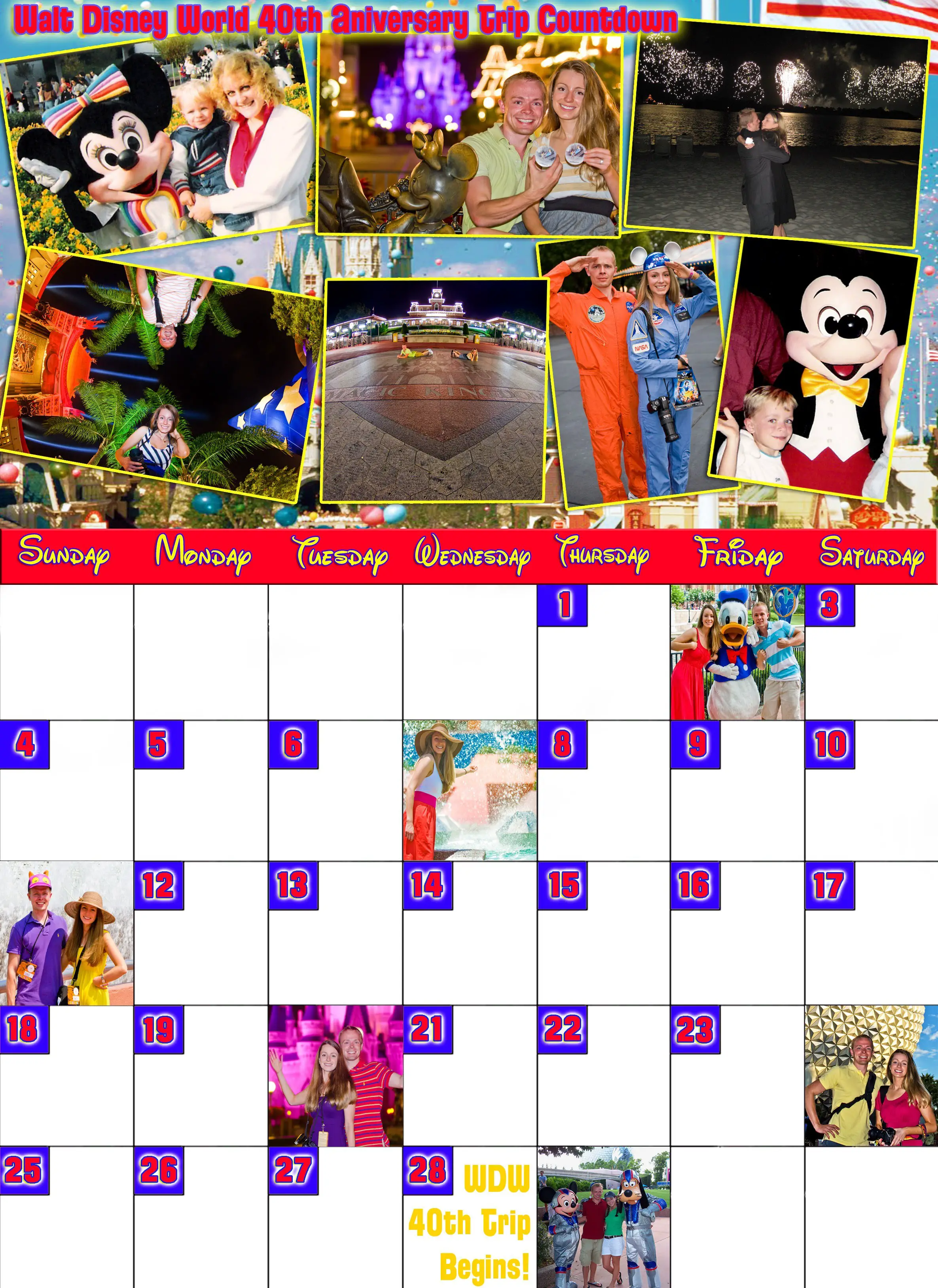 13 Fabulous Vacation Countdown Calendars