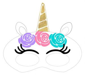 Free Printable Unicorn Mask Template