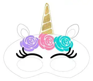 10 awesome unicorn mask templates kitty baby love