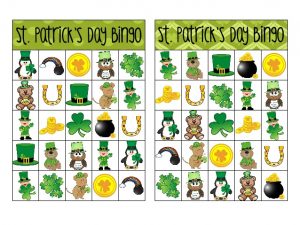 Free St Patrick's Day Bingo