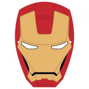 Iron Man Mask Template