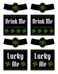 Printable Beer Labels Templates