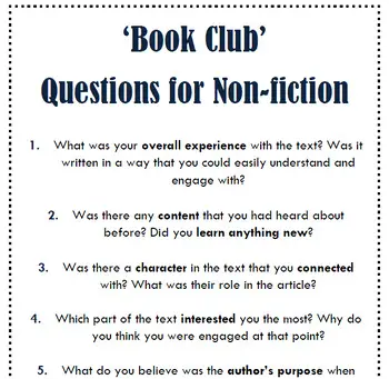 8 printable book club questions for any kind of discussion kitty baby love