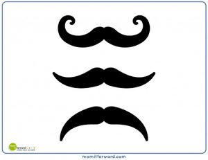 Printable Mustache Photos